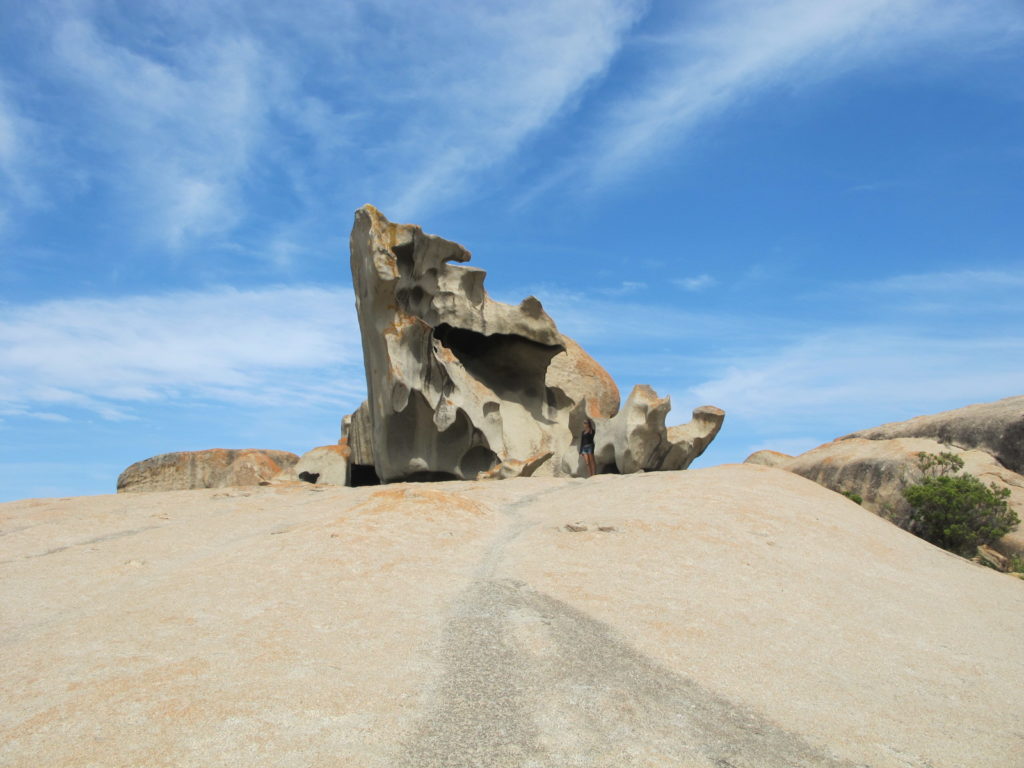 Remarkable rocks sur Kangaroo Island en Australie du Sud