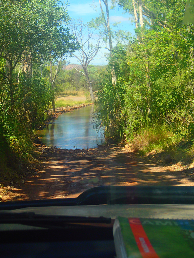 Route Gibb River franchissement