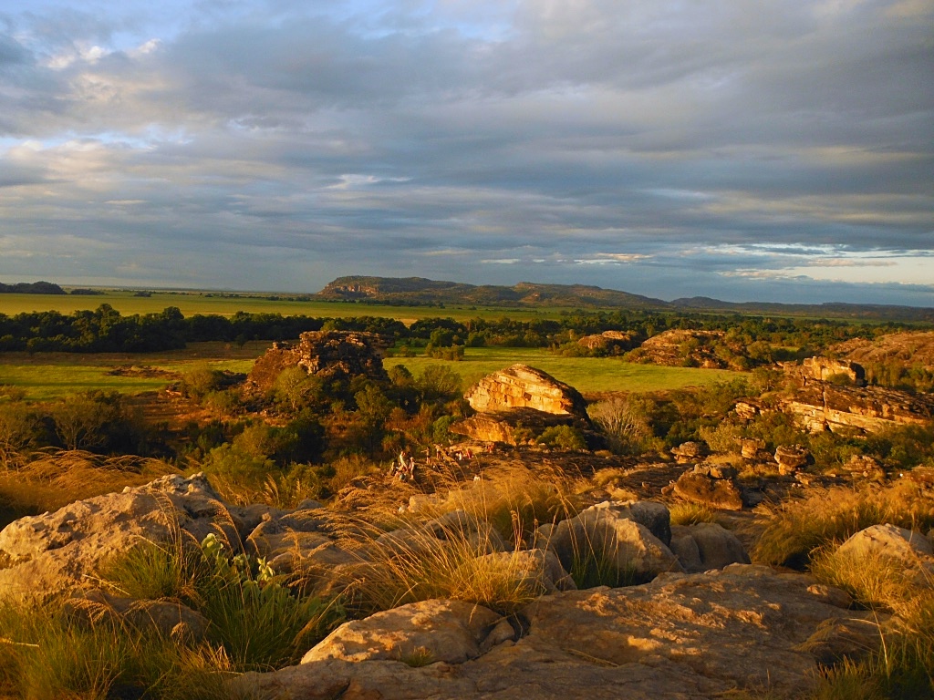 Vue aérienne du parc national du Kakadu dans le Territoire du Nord en Australie