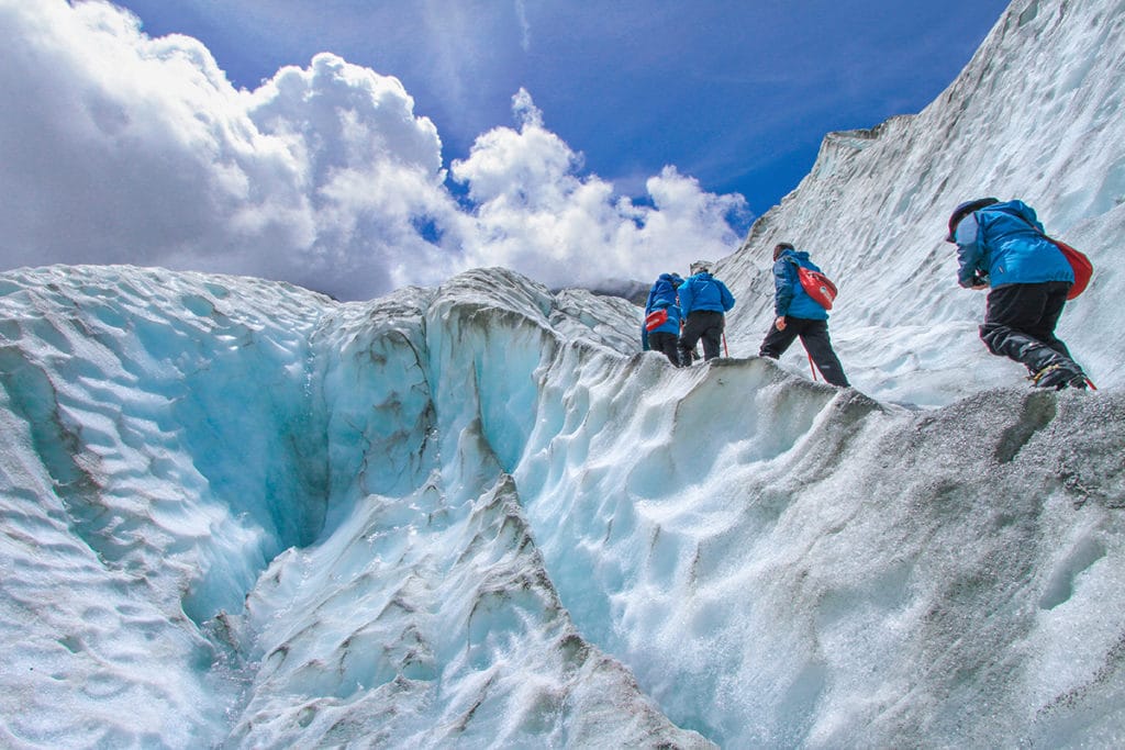 Glaciers Nouvelle Zélande