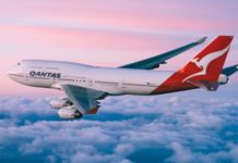 vol direct londres perth qantas