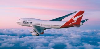 vol direct londres perth qantas