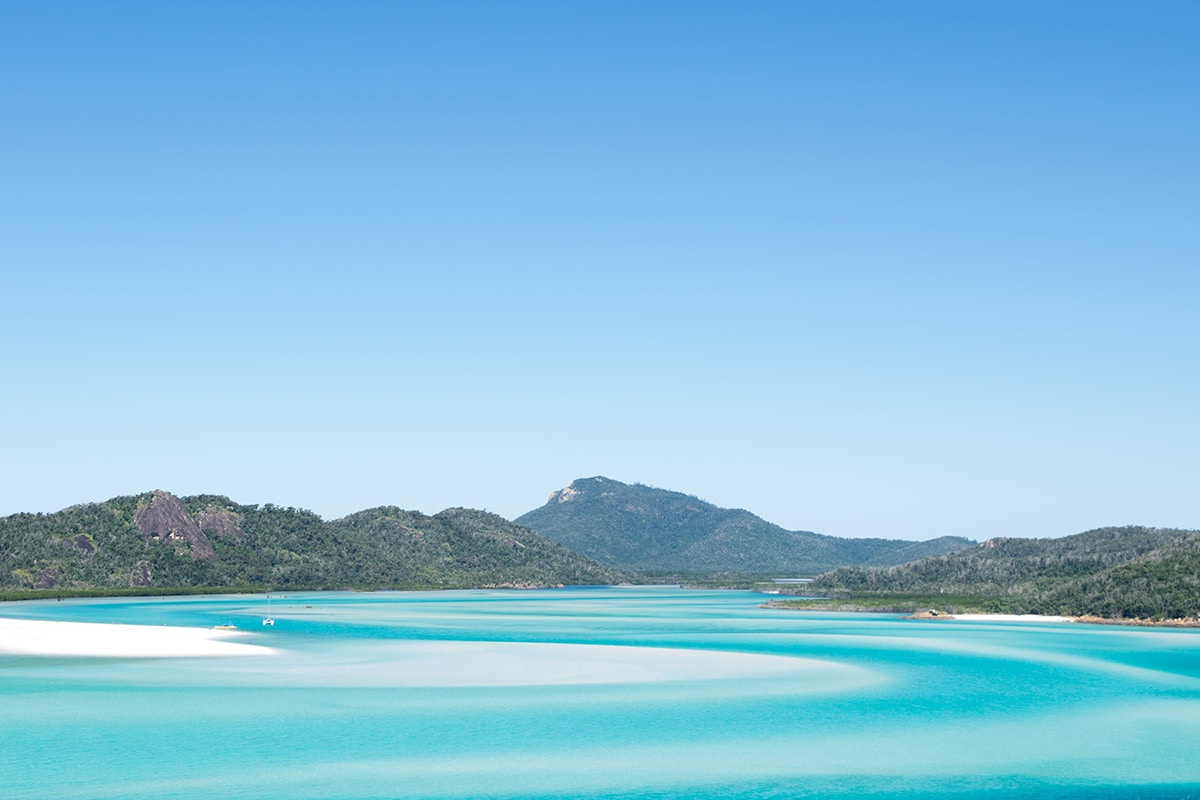 Whitehaven Beach - Whitsunday Islands - Queensland une des Plus belles plages en Australie