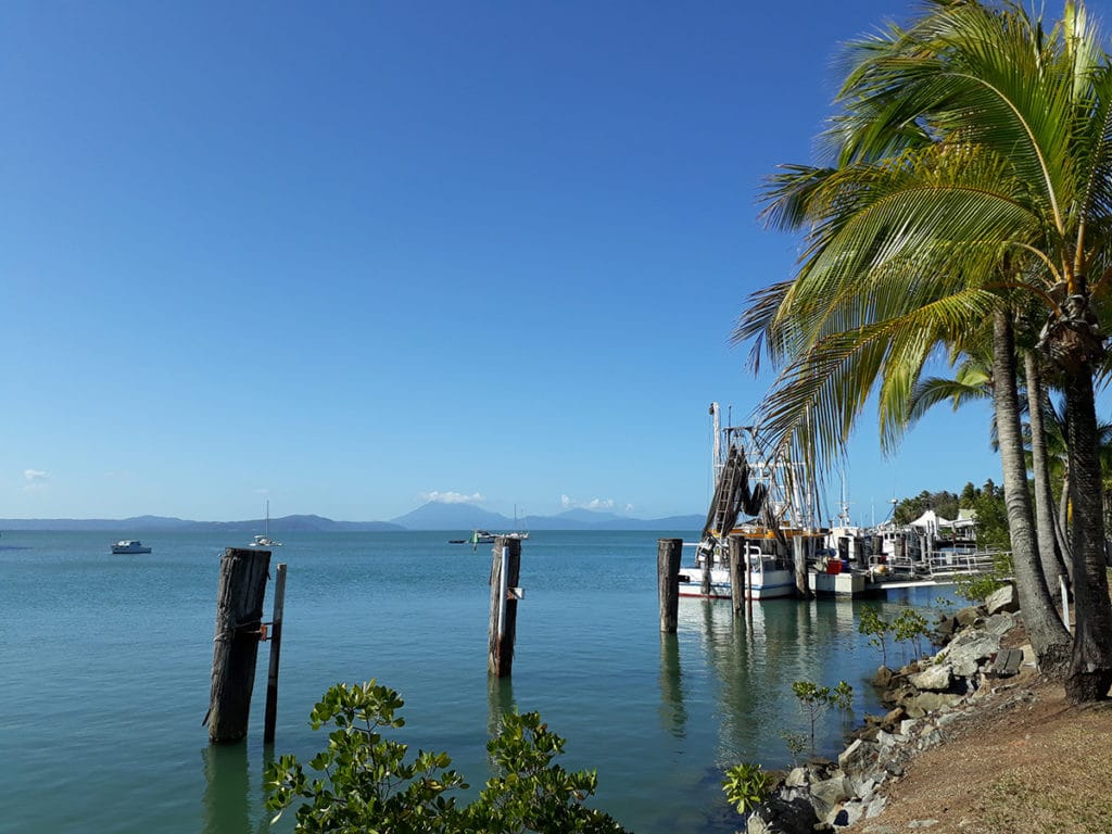 petite ville de port douglas sur la cote est australienne