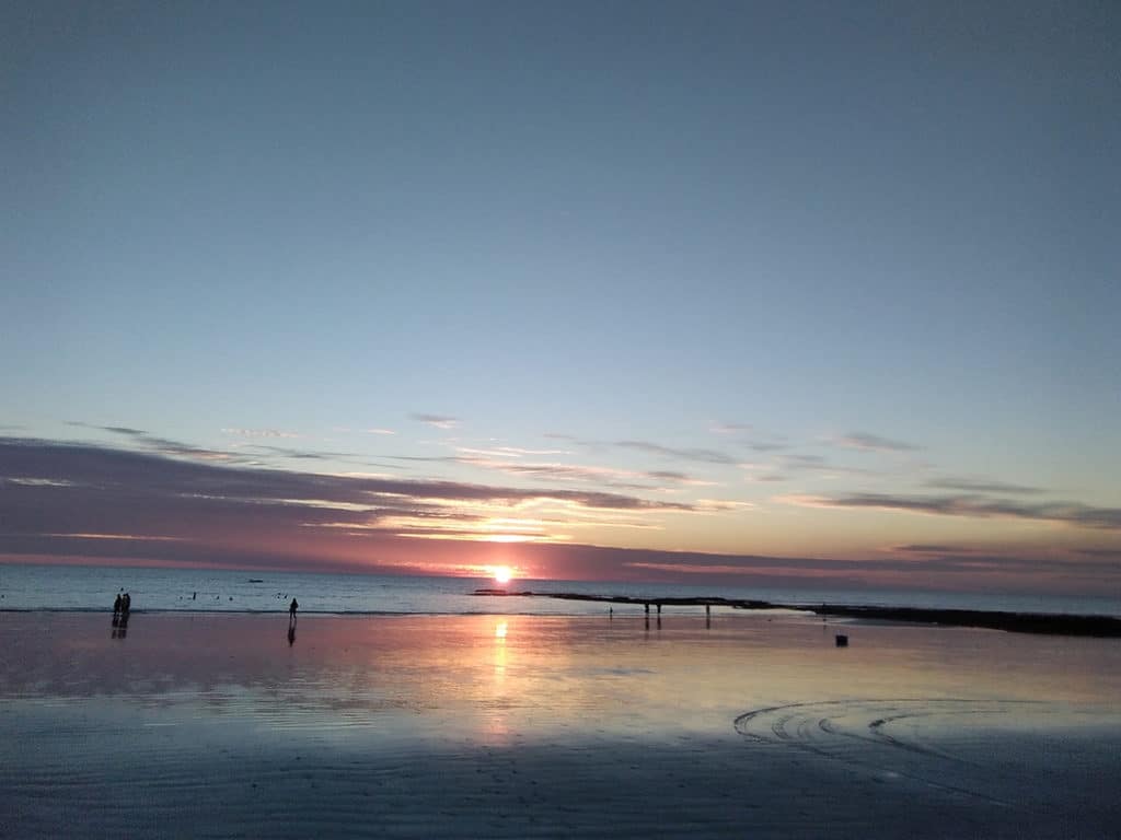 Coucher de soleil a Broome