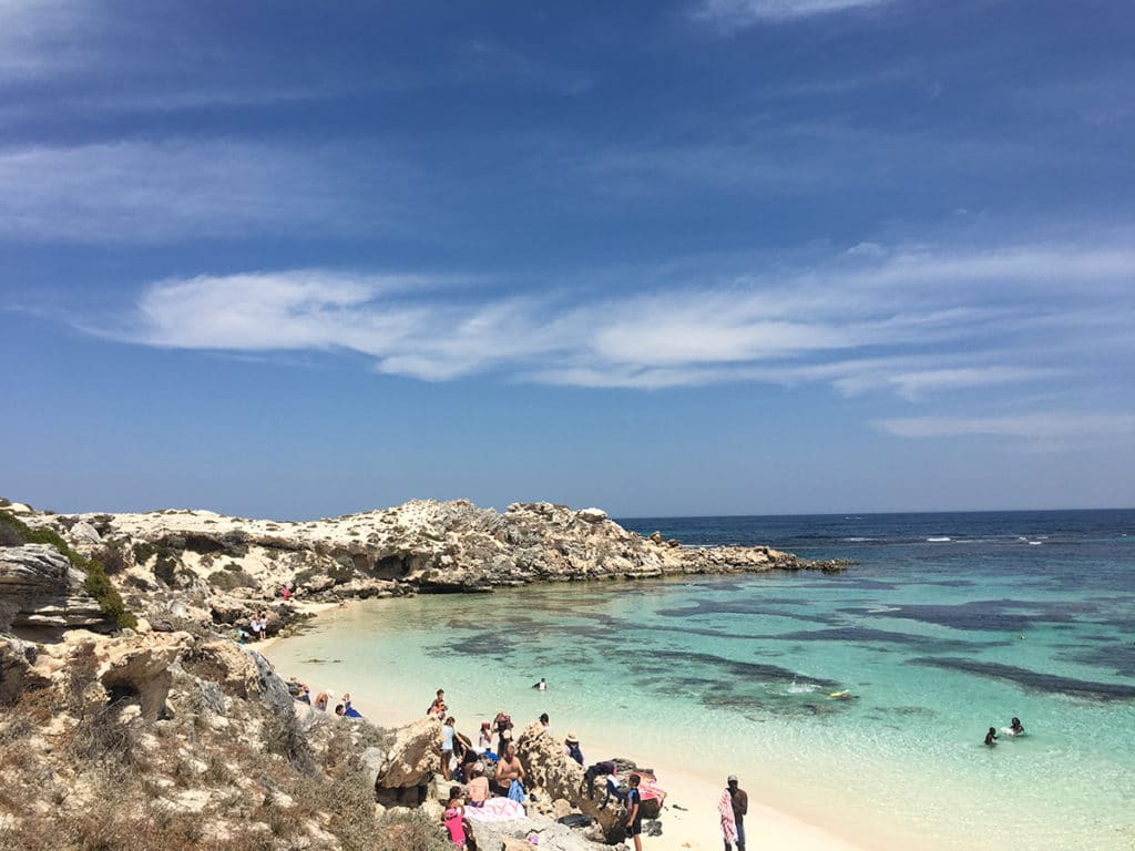 plage de Ningaloo reef sur la côte ouest australienne.