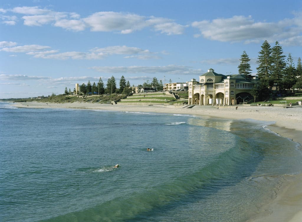 plage de Cottesloe Beach à Perth