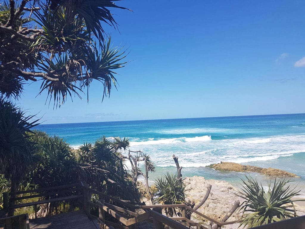 Stradbroke Island dans le Queensland en Australie