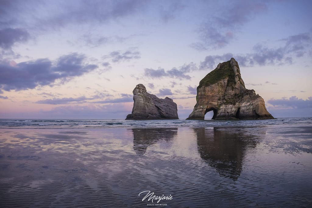 Wharariki Beach