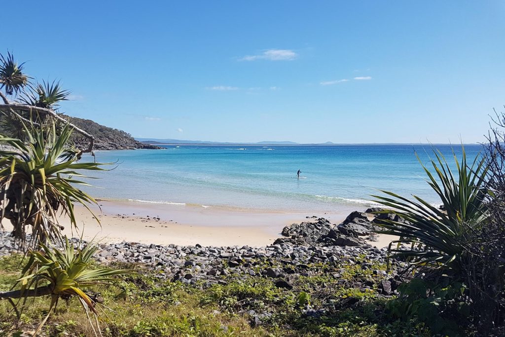 Plage de Noosa dans le Queensland