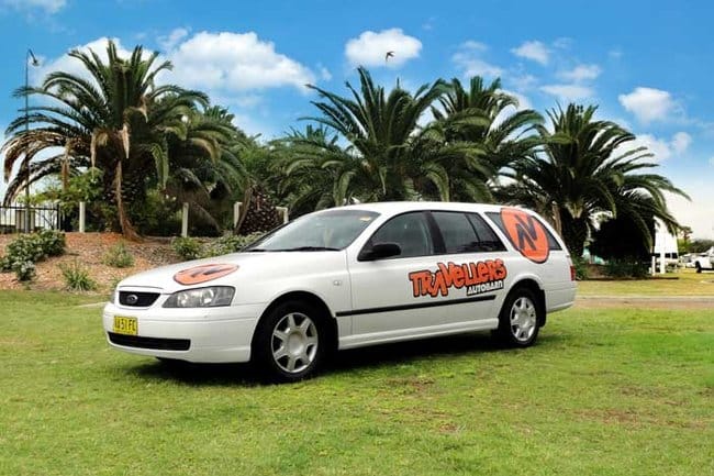 Photo d'une voiture aménagée en Australie