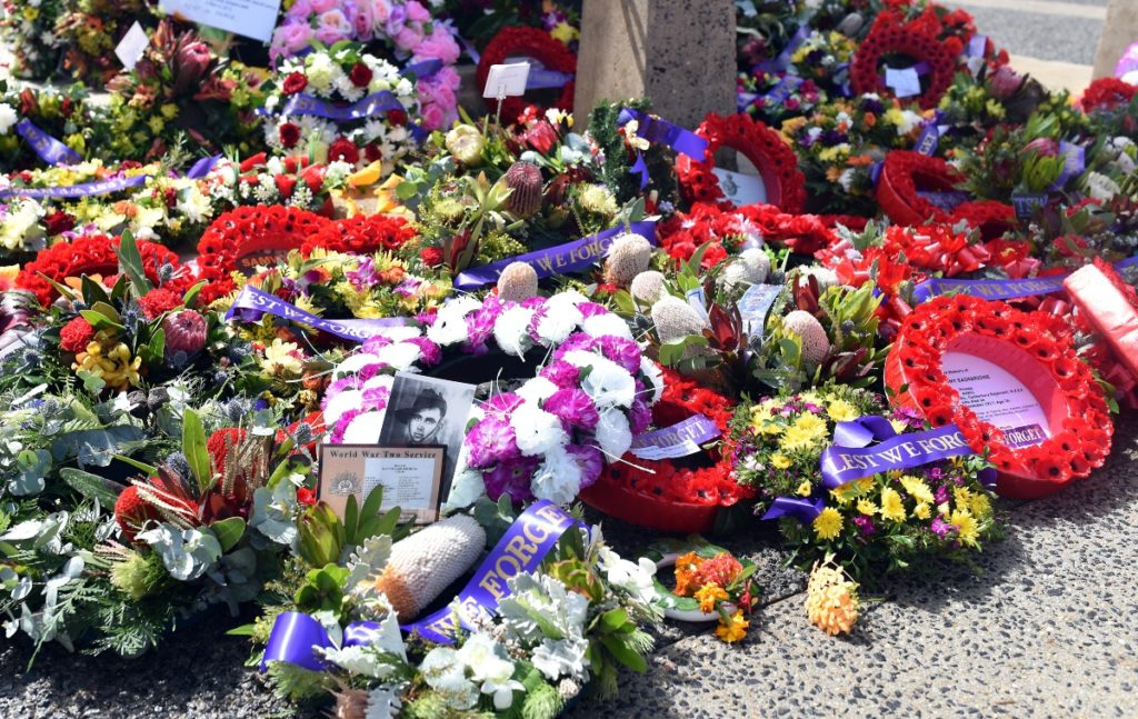 Célébrations de Anzac Day en Australie le 25 avril de chaque année