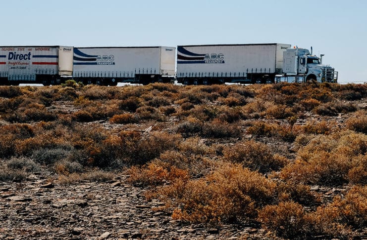 Les Road Trains en Australie road train
