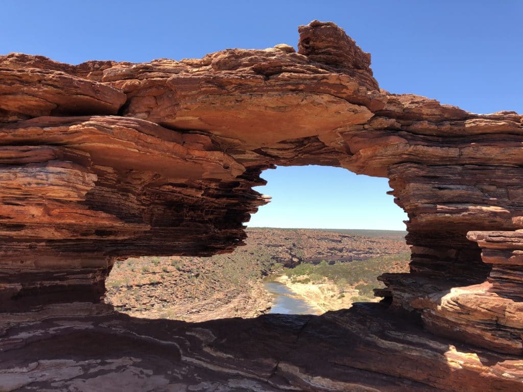 itinéraire côte ouest kalbarri national park