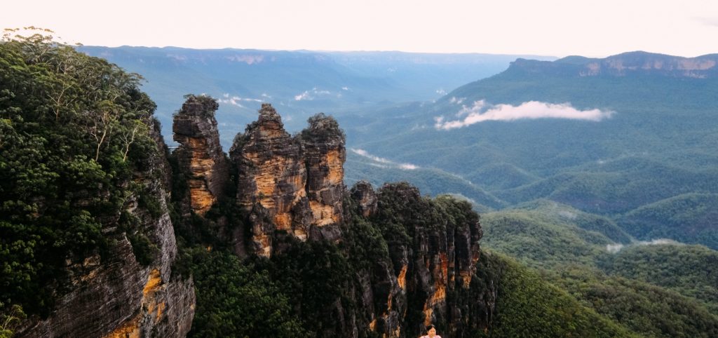 parc national des Blue Mountains à Sydney en australie