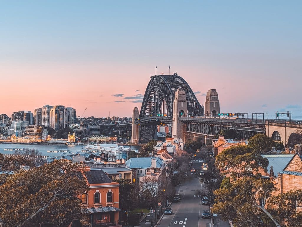 Pont de Sydney lors de son road trip sur la côte Est de l'Australie