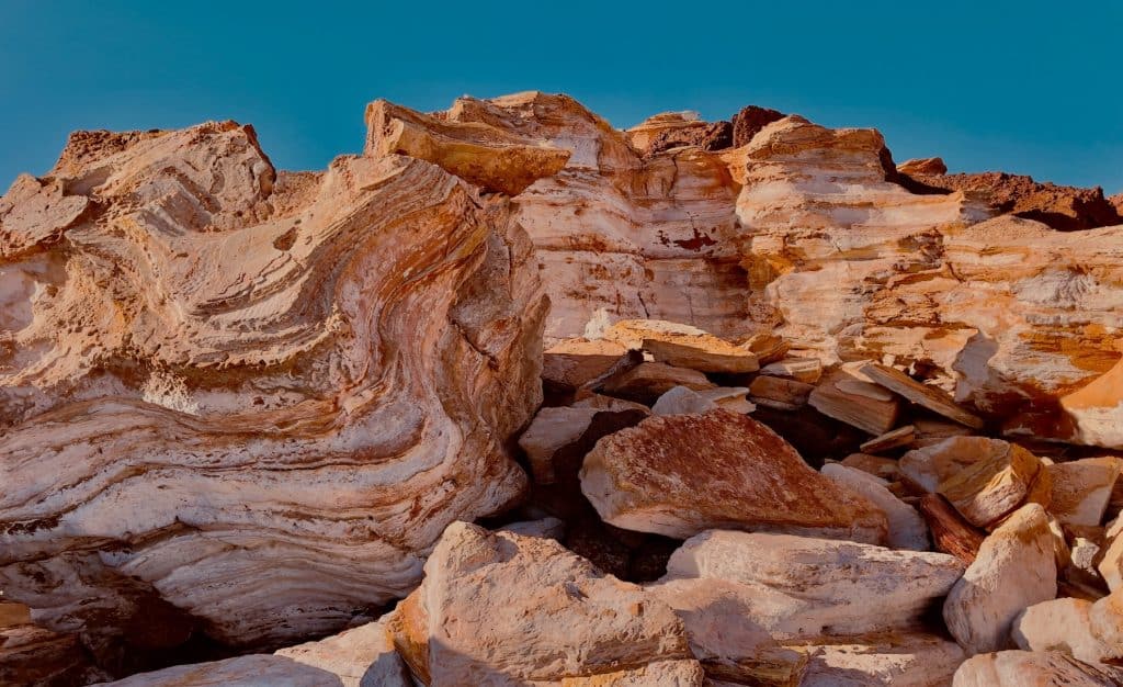 Gantheaume Point et ses roches orangées à Broome