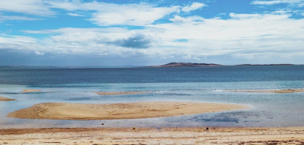 Plage de Port Lincoln en Australie du Sud